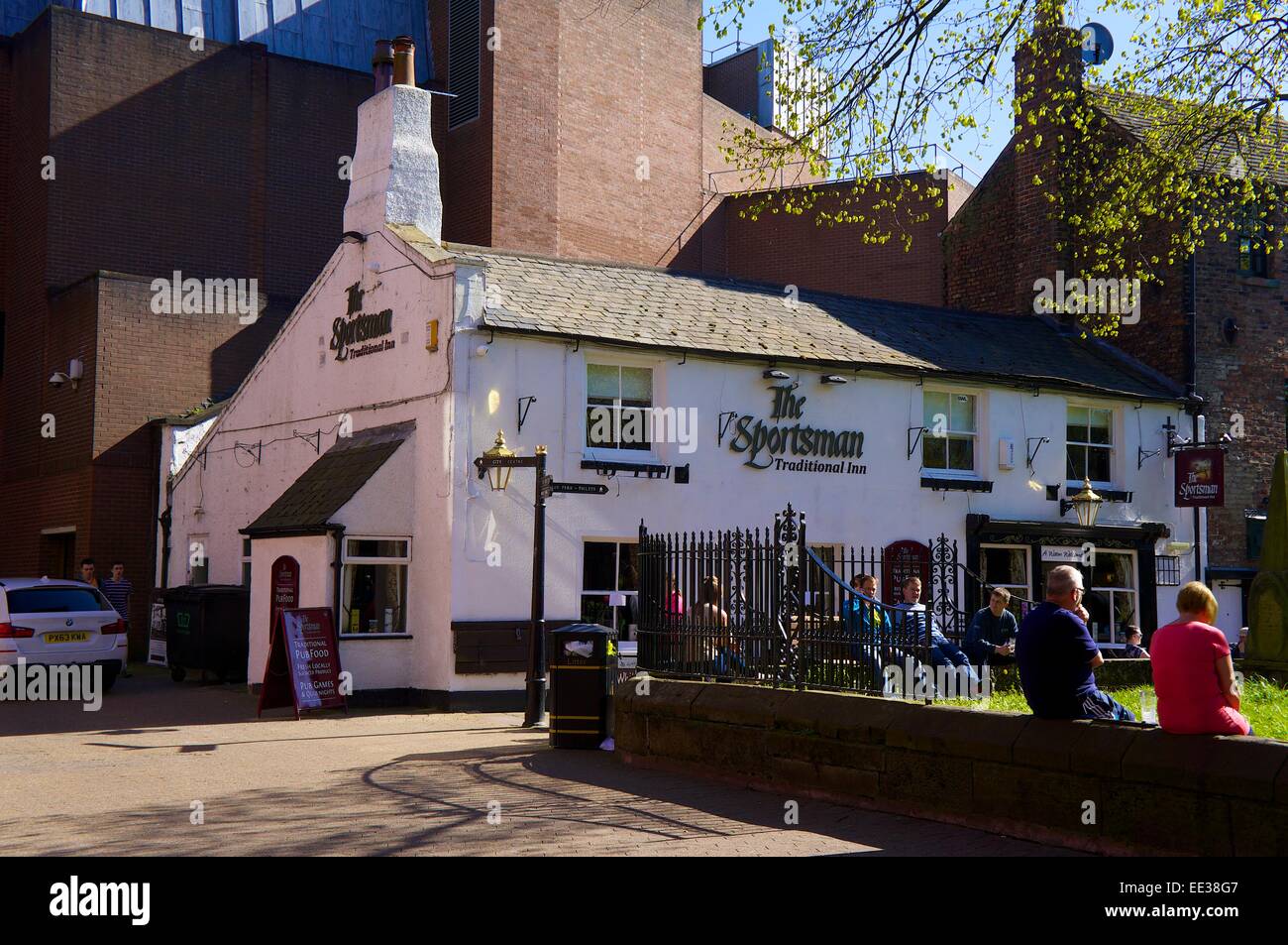 Le Sportsman Inn. Carlisle Cumbria England UK Banque D'Images
