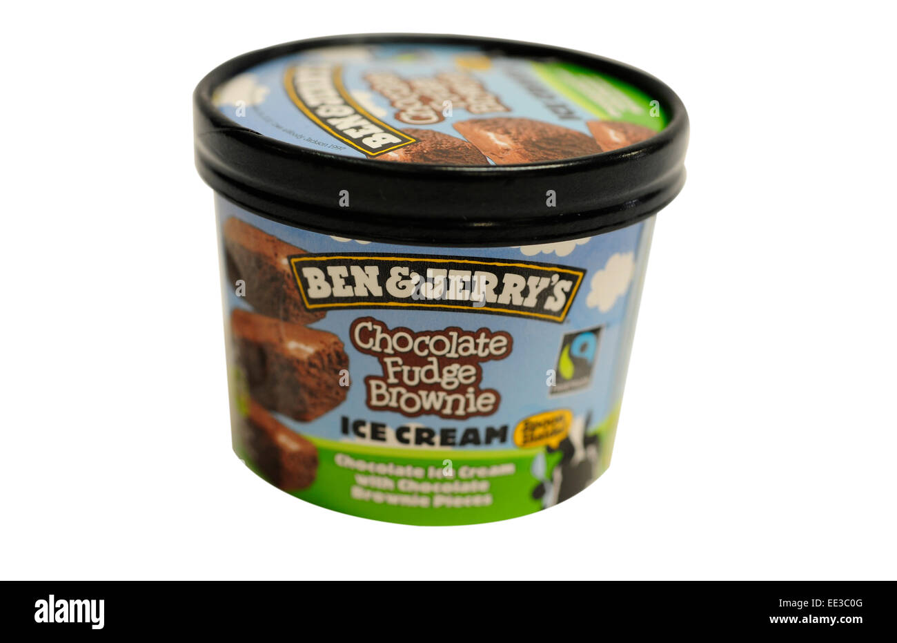 Close up de Ben et jerrys ice cream Banque D'Images