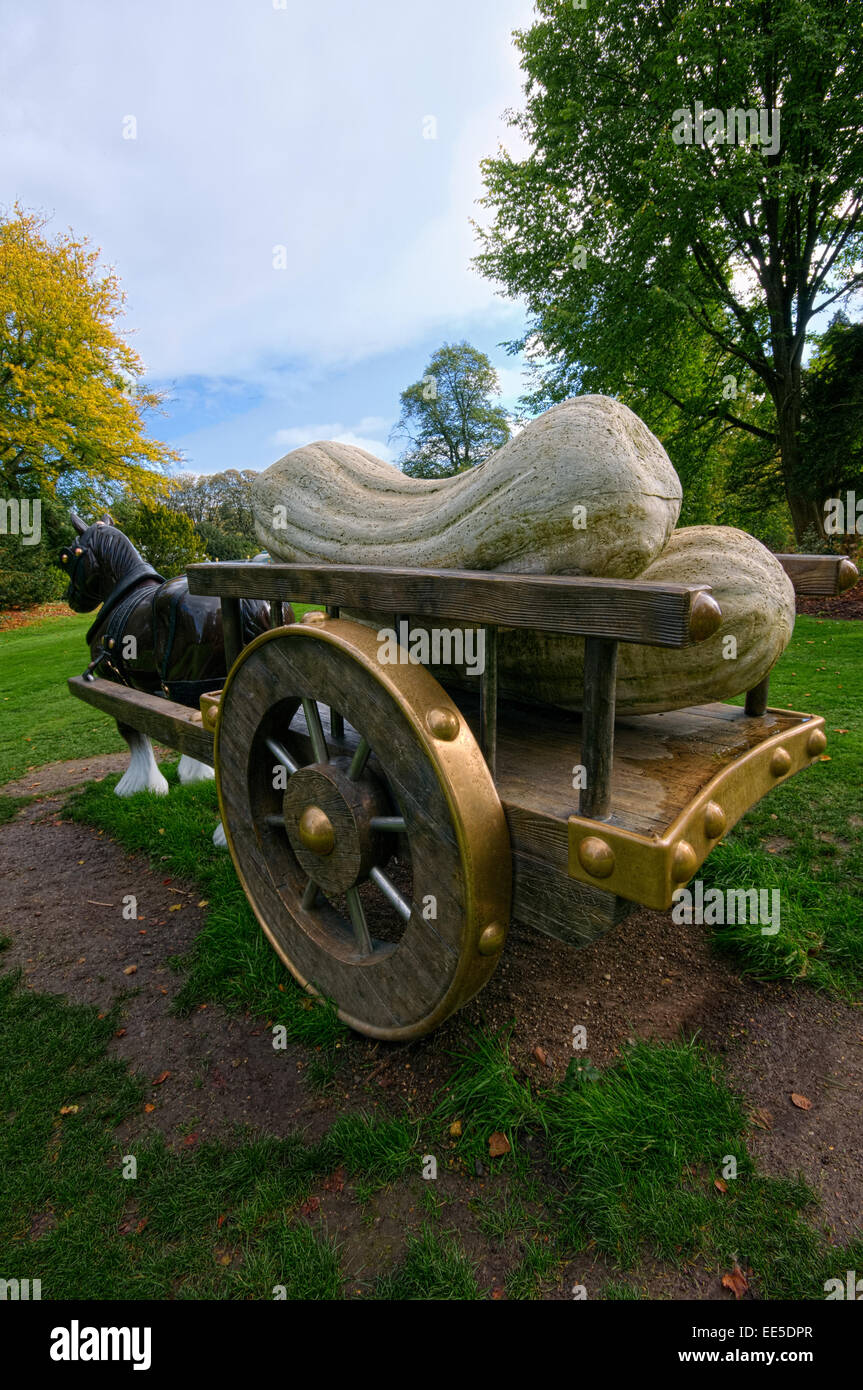 Waddesdon Manor, Aylesbury, Buckinghamshire Banque D'Images