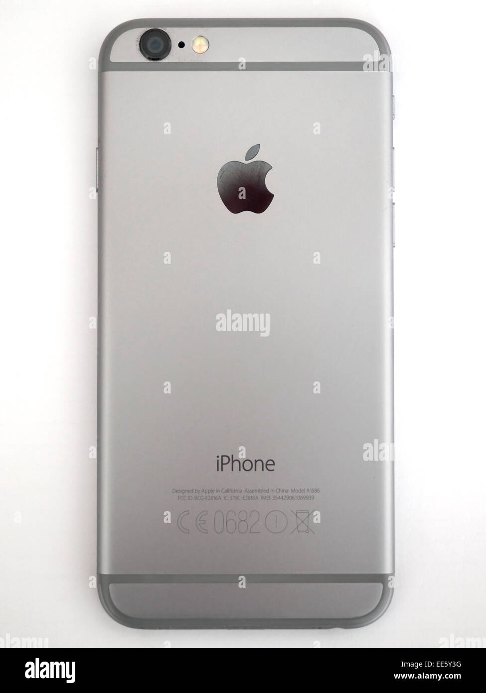 Apple iPhone 6 retour Banque D'Images