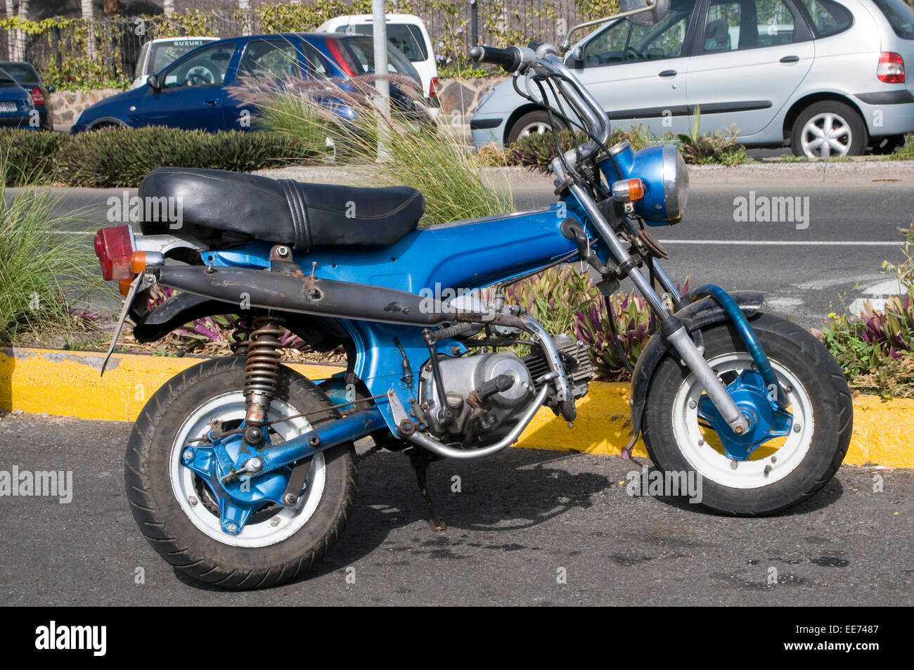 Monkey bike vélos motos moto cycles cycle de moteur Honda mini miniture Banque D'Images