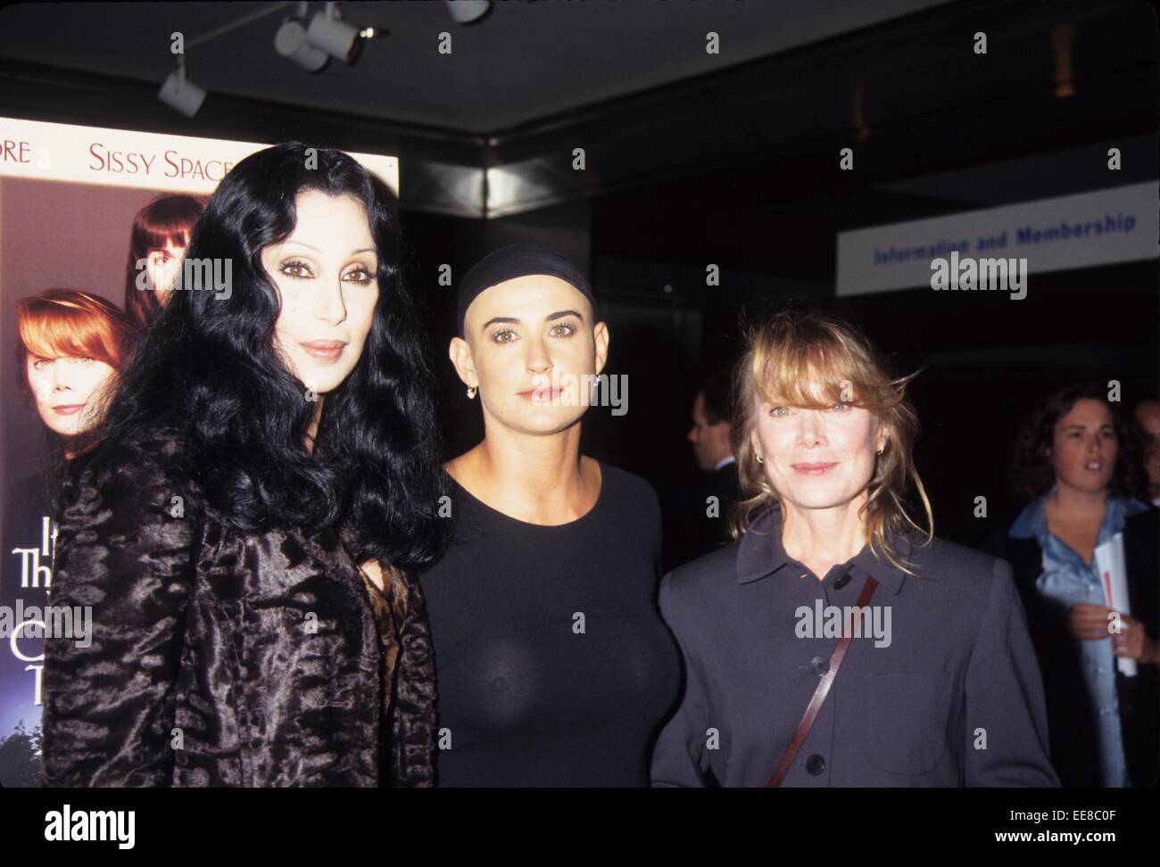 SISSY SPACEK avec Cher et Demi Moore.k15382kj. © Kelly Jordan/Globe Photos/ZUMA/Alamy Fil Live News Banque D'Images