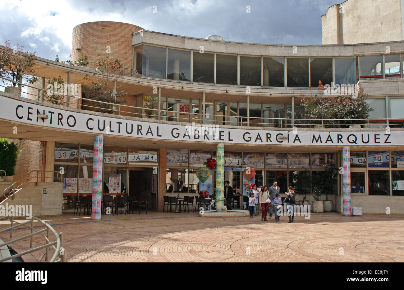 Le Centre Culturel Gabriel García Márquez, à Bogota, Colombie. Banque D'Images