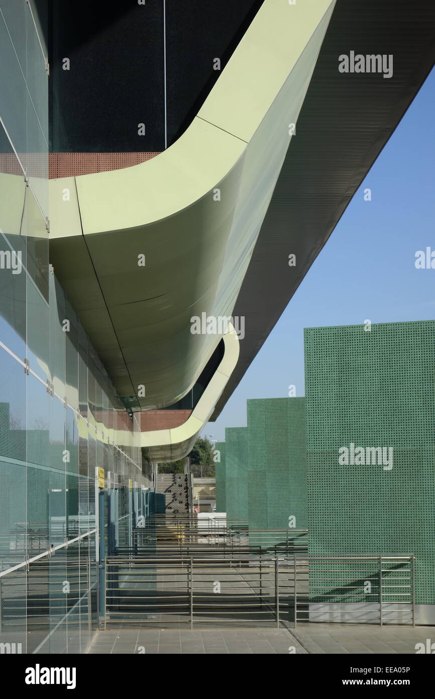 Rome. L'Italie. Gare Tiburtina. Banque D'Images