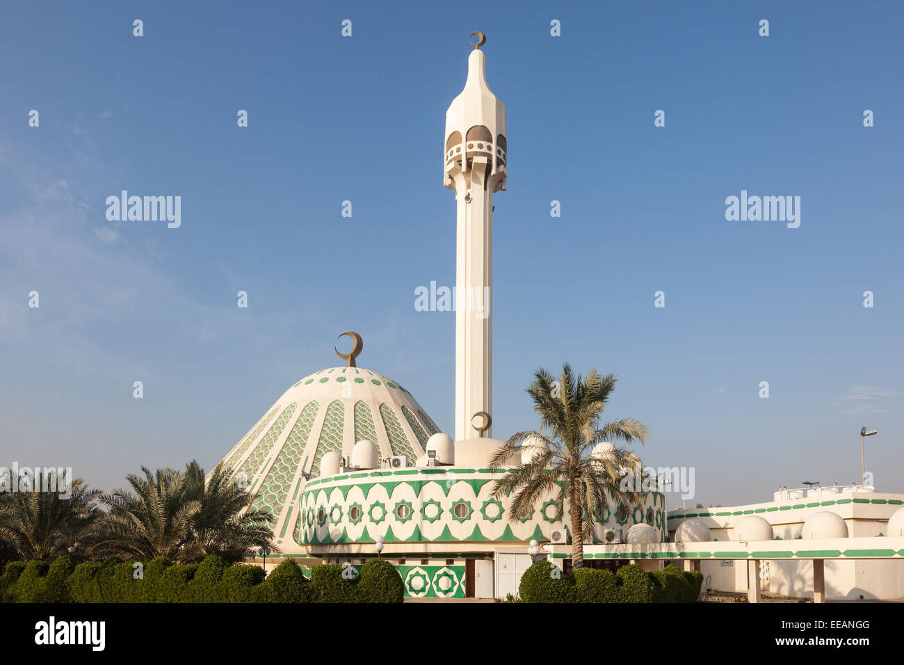 Fatima mosquée dans la ville de Koweït, Moyen-Orient Banque D'Images