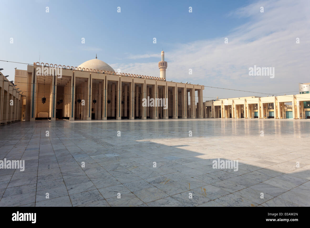 Grande Mosquée de la ville de Koweït, Moyen-Orient Banque D'Images