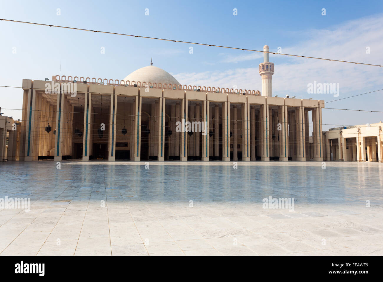 Grande Mosquée de la ville de Koweït, Moyen-Orient Banque D'Images