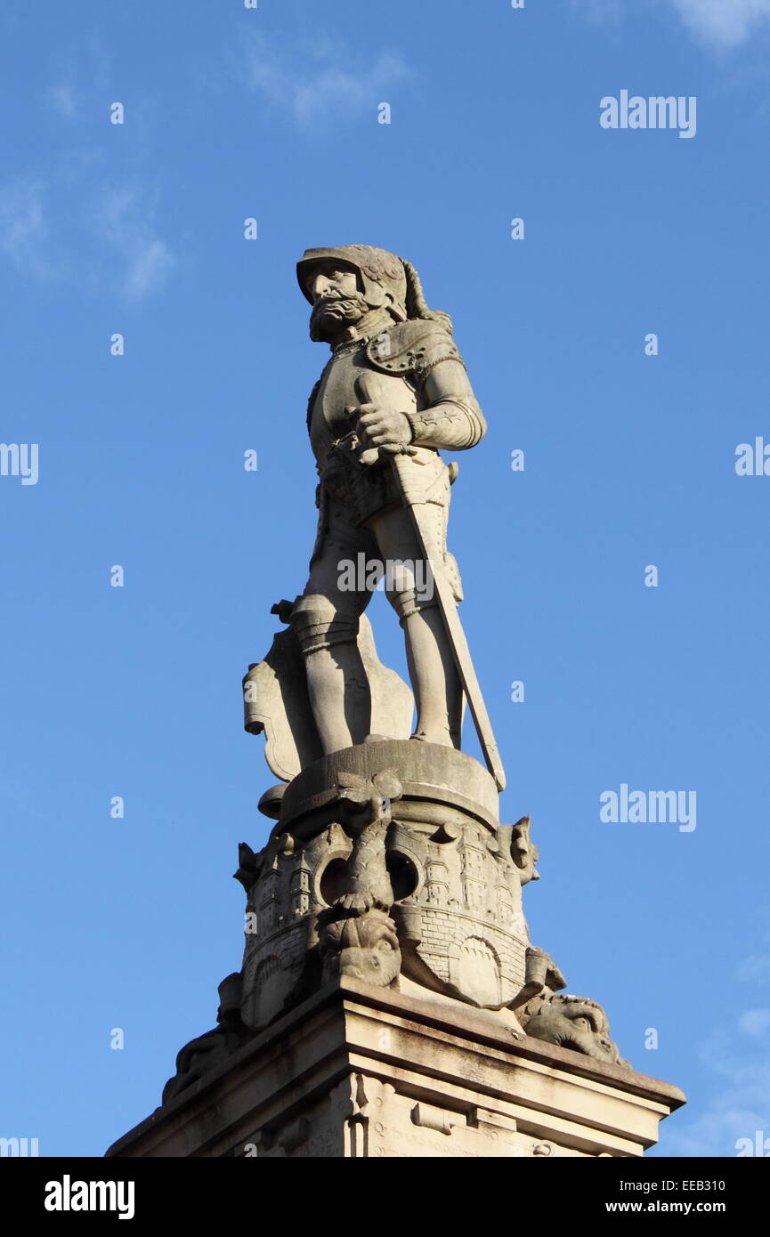Le chevalier de la statue Banque de photographies et d’images à haute ...