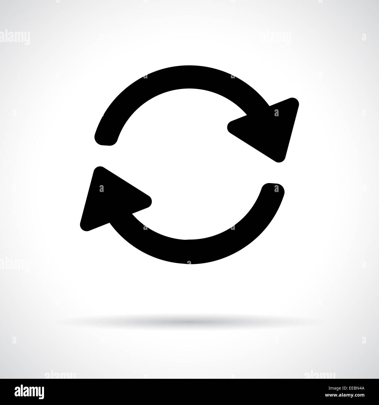 Recycler.icône icône Preloader. Banque D'Images