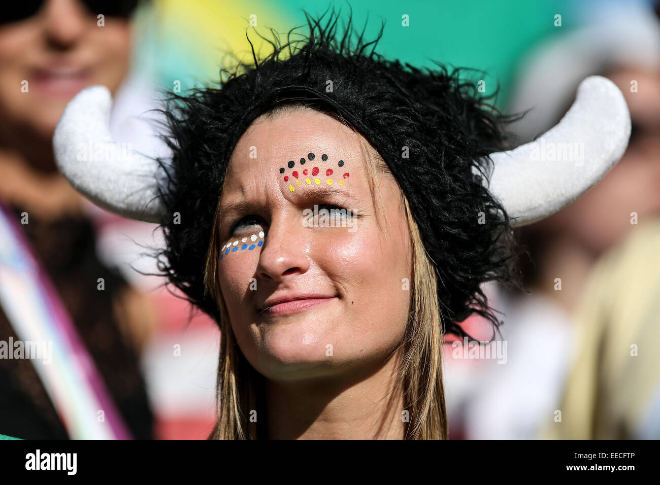 2014 FIFA World Cup Final - Allemagne/Argentine, qui a eu lieu à l'Estadio (stade Maracana Maracana) Où : Rio de Janeiro, Brésil Quand : 13 Oct 2014 Banque D'Images