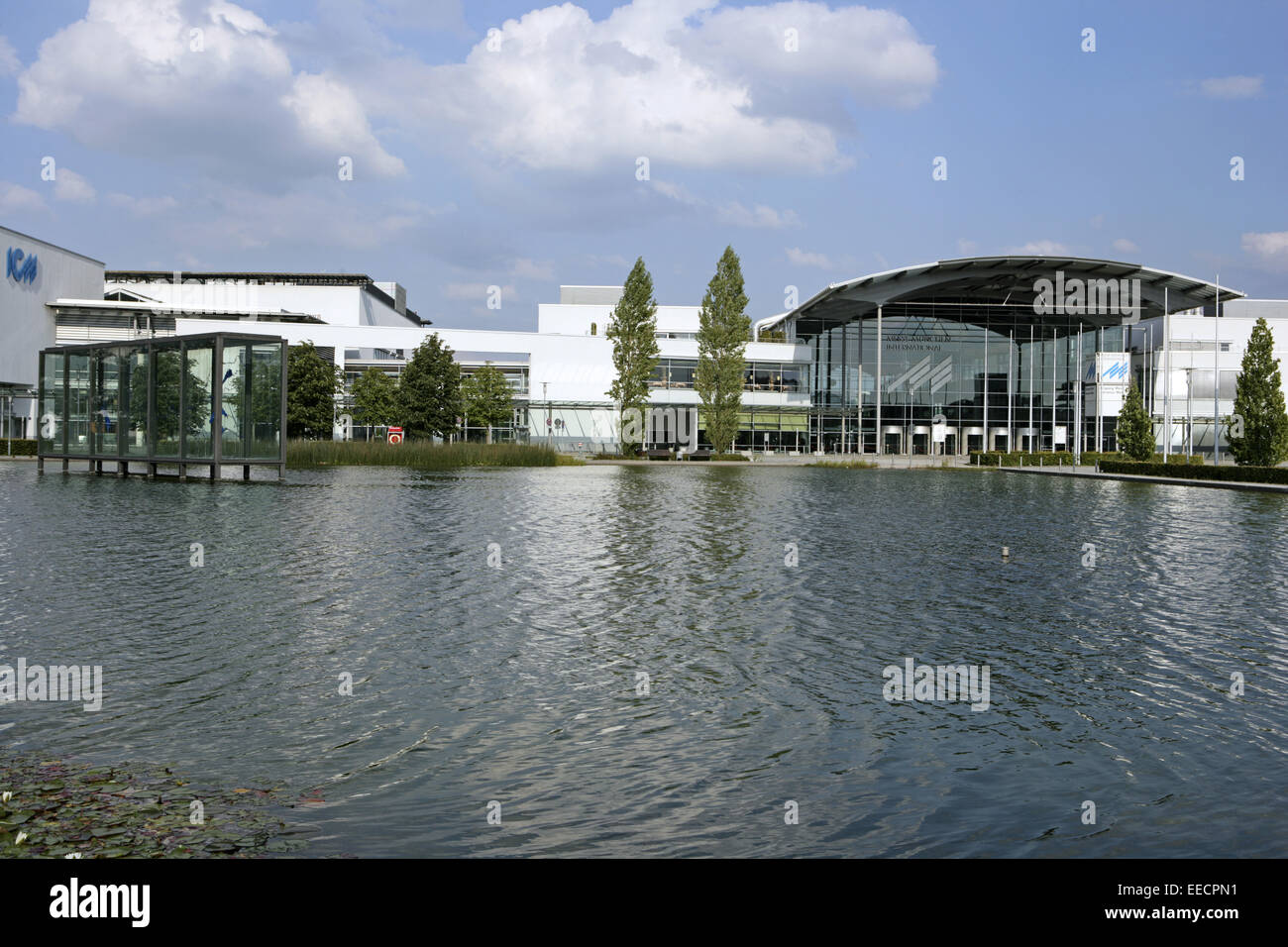 Architektur, Bayerische, Bayern, Deutschland, Gebaeude, Gebäude, Haendel, International, Kommerz, Kummunikation Messegela, Messe, Banque D'Images