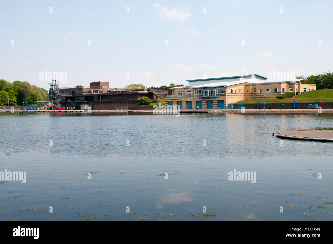 Le National Water Sports Centre at Holme Pierrepont, Lancashire England UK Banque D'Images