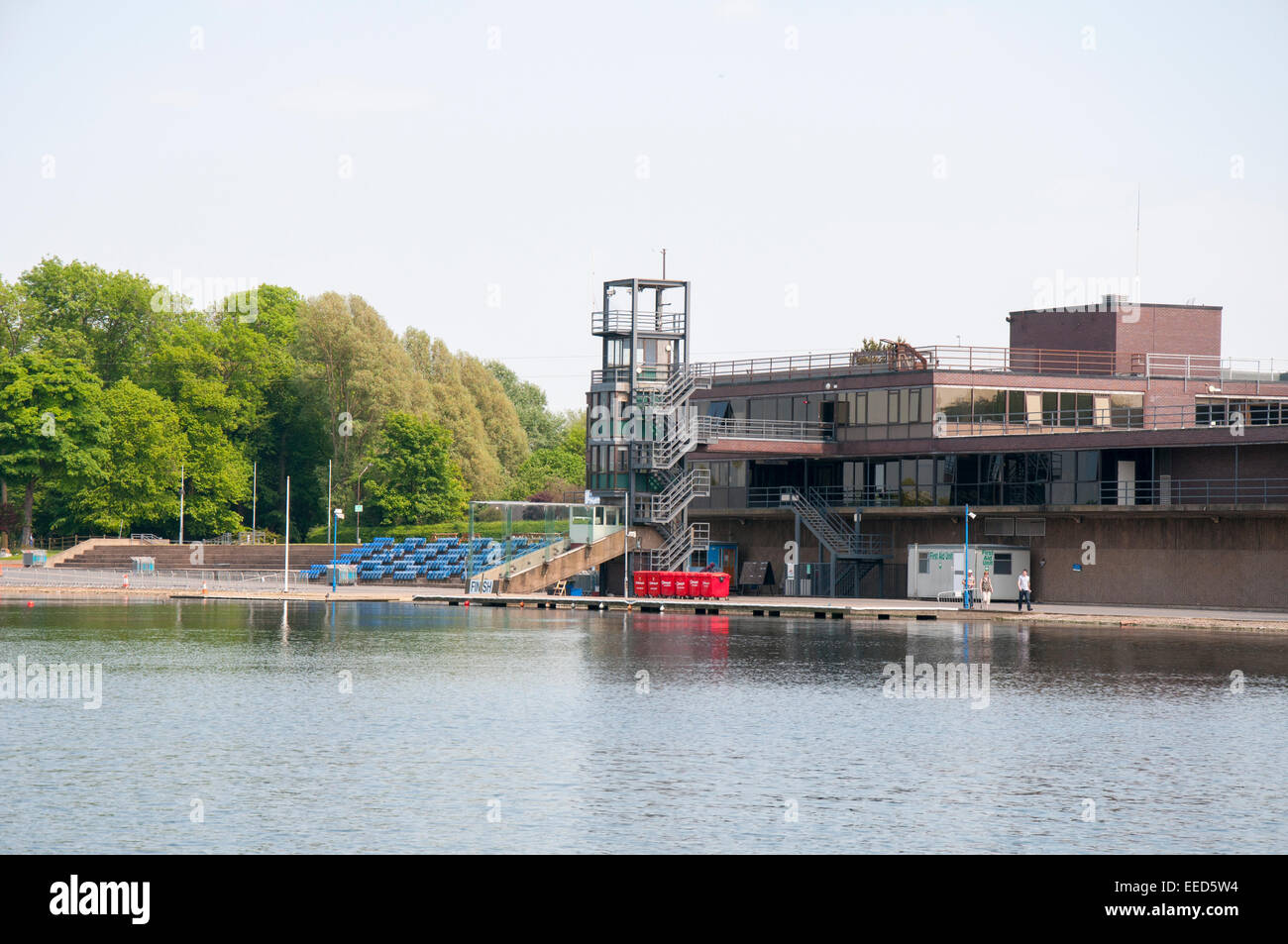 Le National Water Sports Centre at Holme Pierrepont, Lancashire England UK Banque D'Images