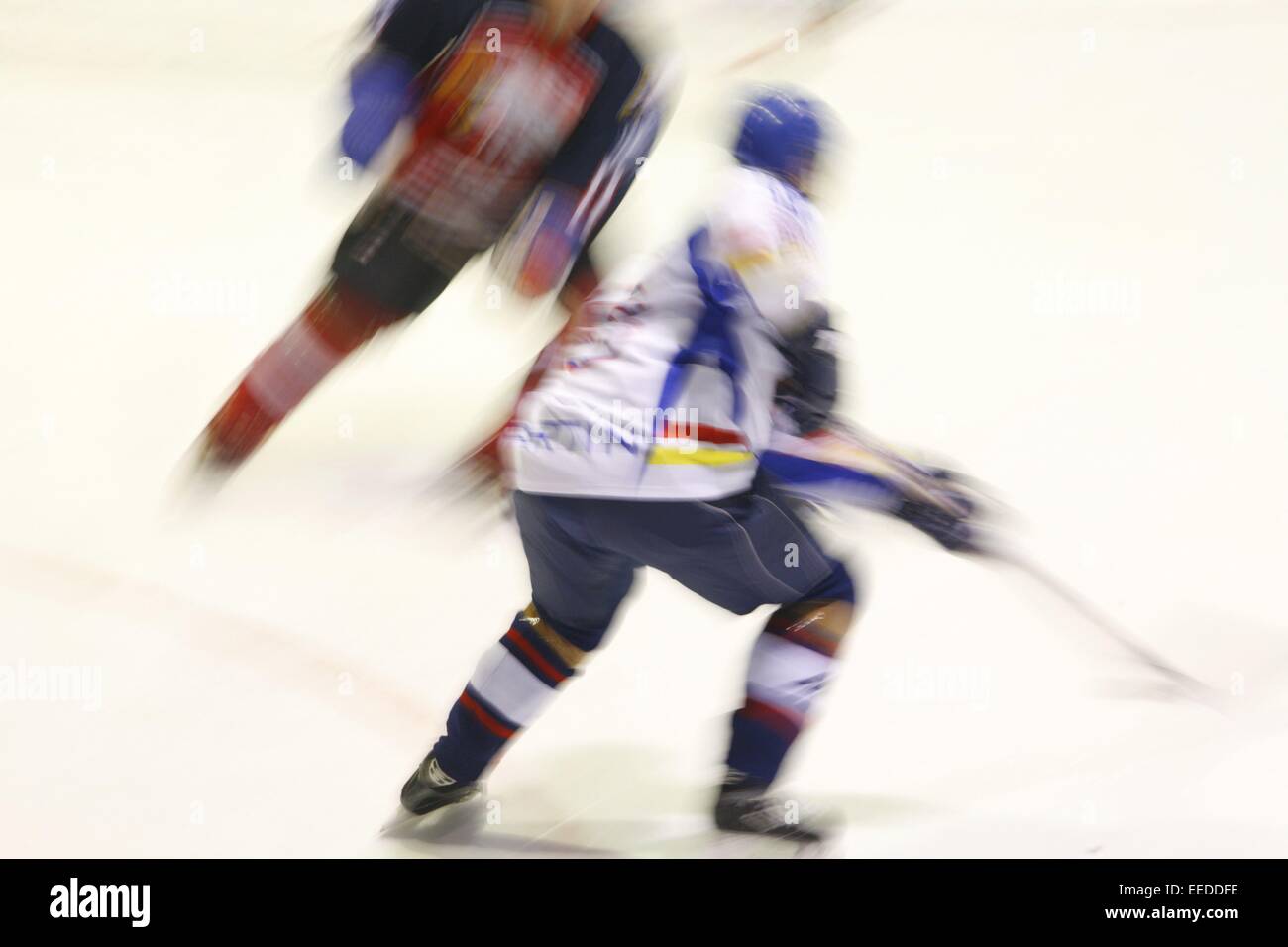 Eishockey, Spielszene, Eishockeyspiel, Spieler, Spiel, Mannschaftspiel Mannschaftssport, Sport, sportif,, hobby, Freizeit, SCH Banque D'Images