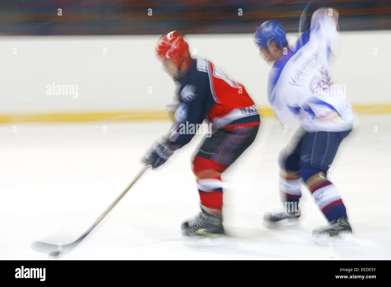 Eishockey, Spielszene, Eishockeyspiel, Spieler, Spiel, Mannschaftspiel Mannschaftssport, Sport, sportif,, hobby, Freizeit, SCH Banque D'Images