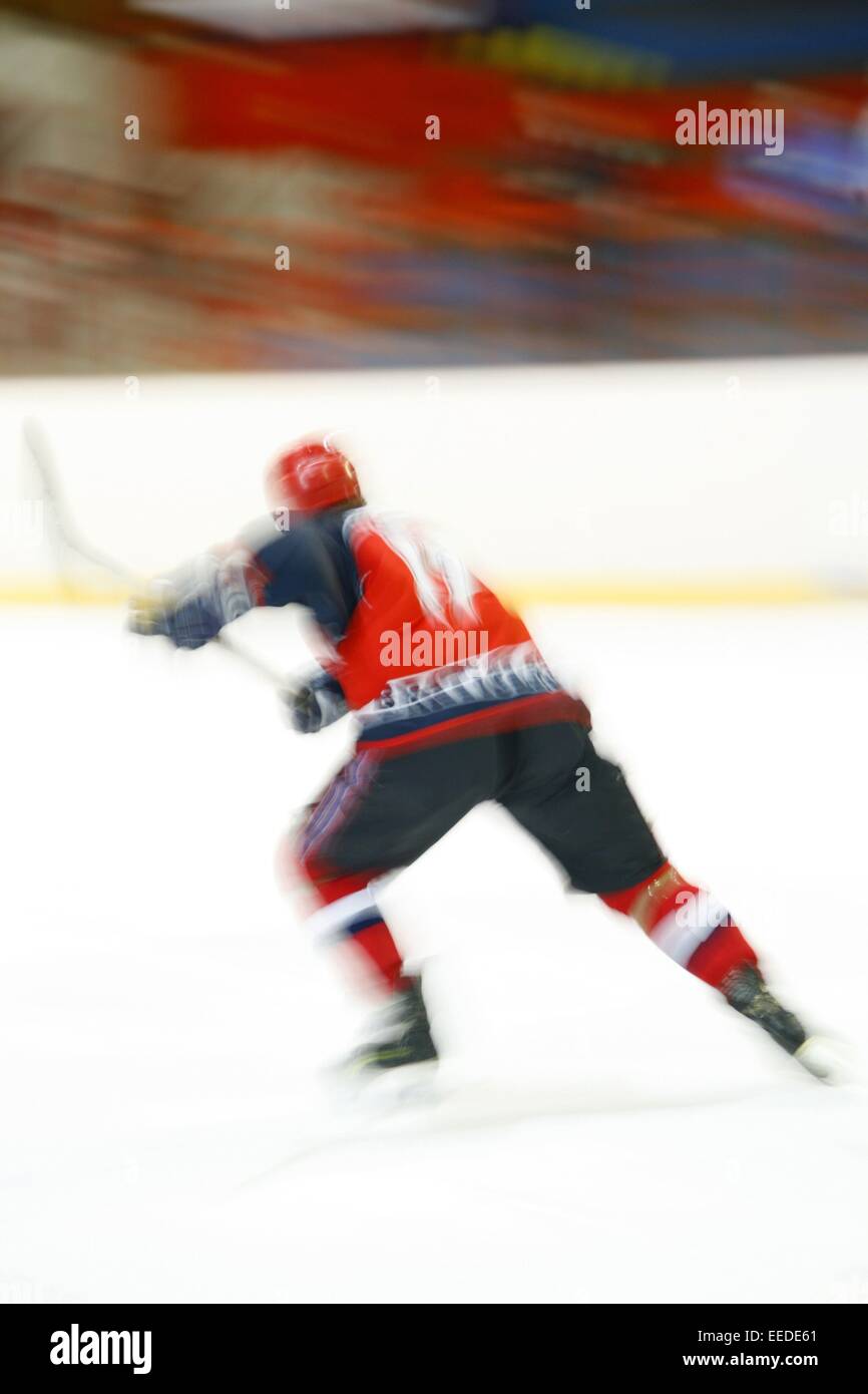 Eishockey, Spielszene, Eishockeyspiel, Spieler, Spiel, Mannschaftspiel Mannschaftssport, Sport, sportif,, hobby, Freizeit, SCH Banque D'Images