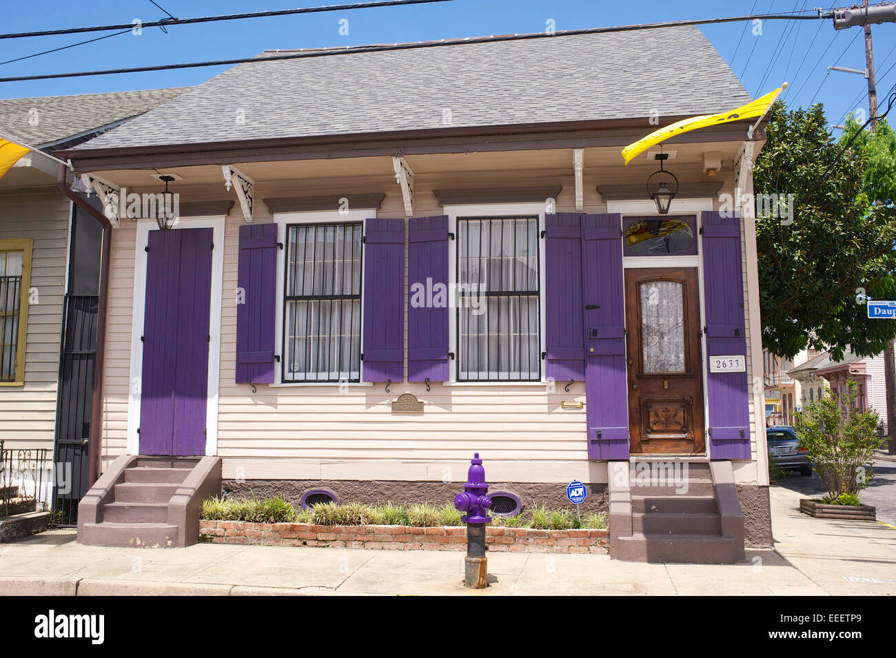 House, La Nouvelle-Orléans, Louisiane Banque D'Images