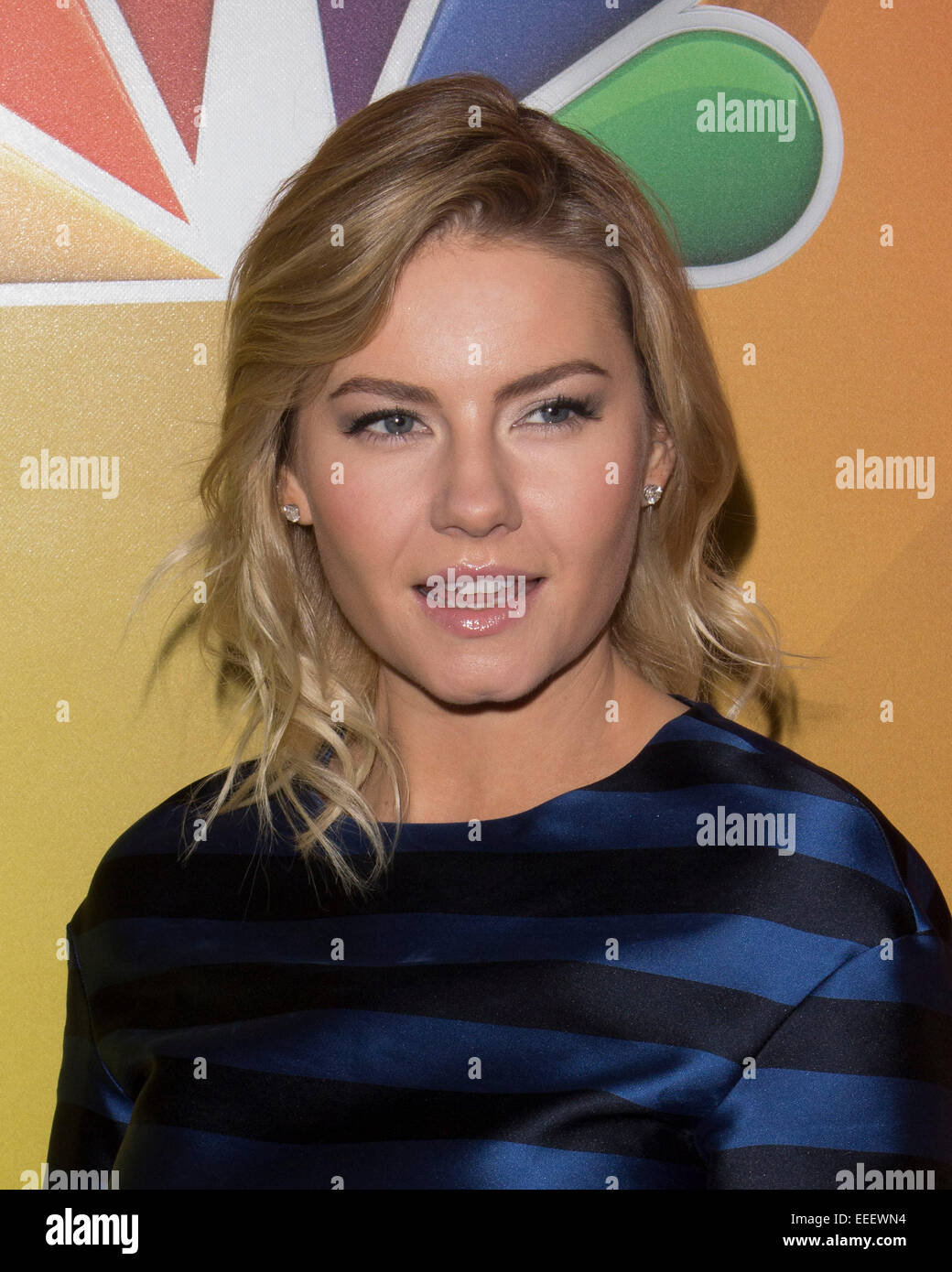 Los Angeles, Californie, USA. 16 janvier, 2015. Elisha Cuthbert assiste à NBCUniversal Press Tour 2 tenue au Langham Huntington Hotel le 16 janvier 2015 à Pasadena, en Californie. USA. © TLeopold/Globe Photos/ZUMA/Alamy Fil Live News Banque D'Images