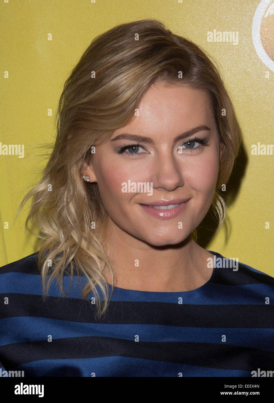 Los Angeles, Californie, USA. 16 janvier, 2015. ELISHA CUTHBERT assiste à NBC Universal Press Tour tenue au Langham Huntington Hotel. © TLeopold/Globe Photos/ZUMA/Alamy Fil Live News Banque D'Images