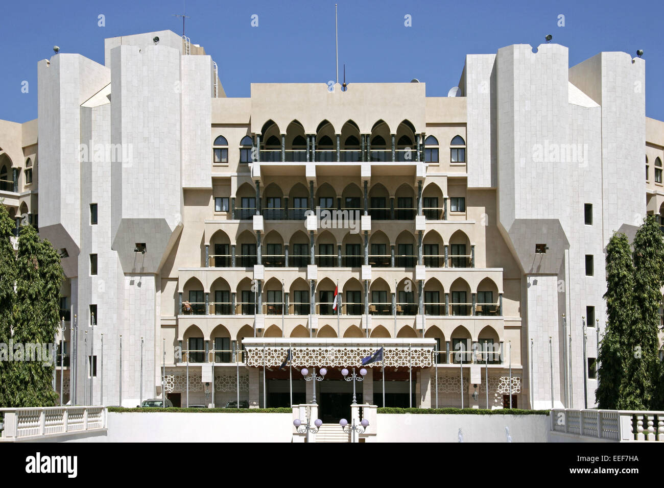 112 Muscat Muscat Oman Sultanat Masquat Reisen Hôtel Al-Bustan Arabische Halbinsel Naher Osten Palace Sultanat Ausflugsziel Sehenswu Banque D'Images