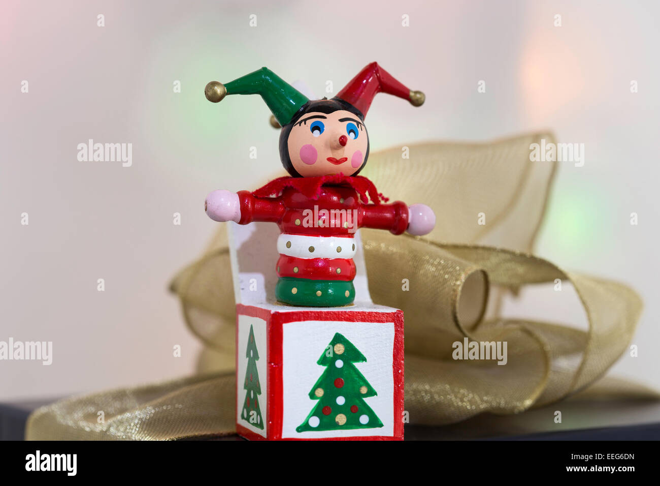 Décoration de Noël vintage Still-Life Banque D'Images