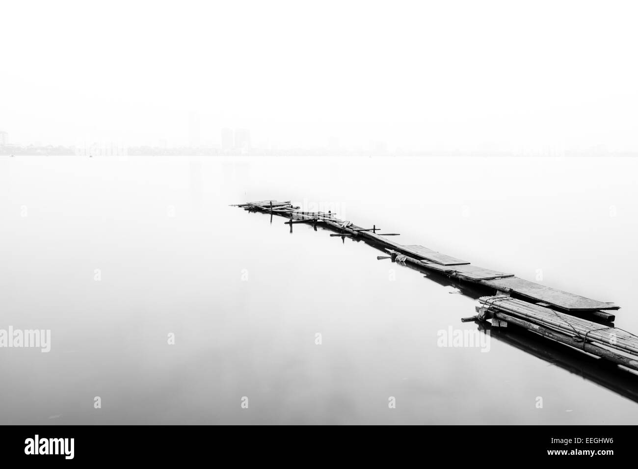 Après-midi au paysage urbain du Vietnam Banque D'Images