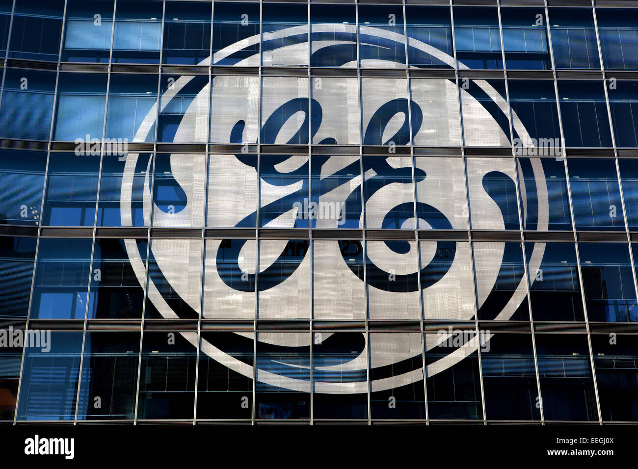 Le siège social de GE Money Bank, signer Prague Praha République Tchèque Banque D'Images