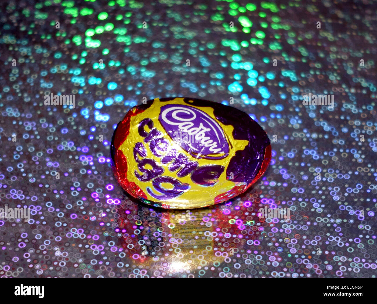 Les oeufs Cadbury Creme, Londres Banque D'Images