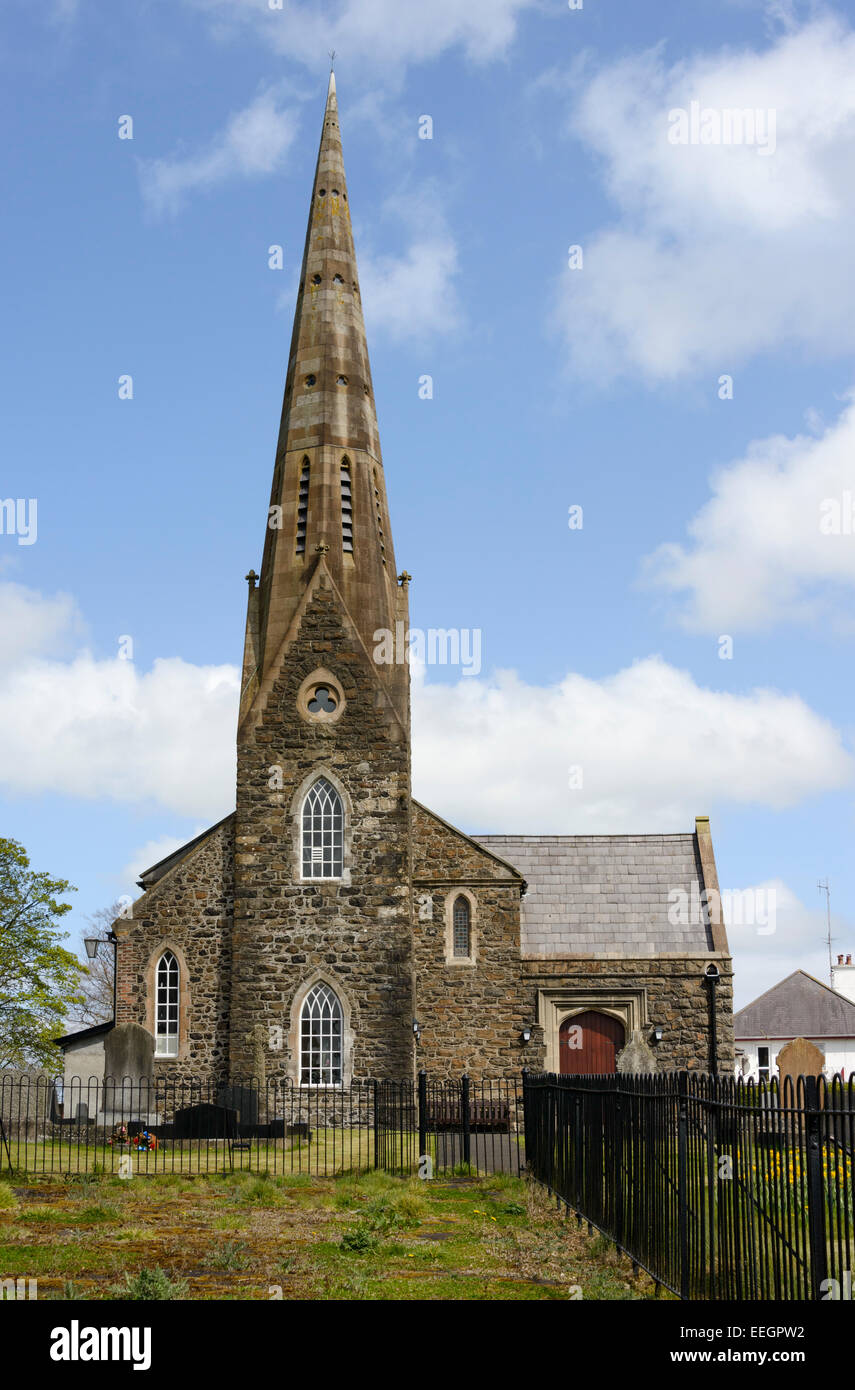 St Patrick's Church de l'Irlande en Ballymoney Banque D'Images
