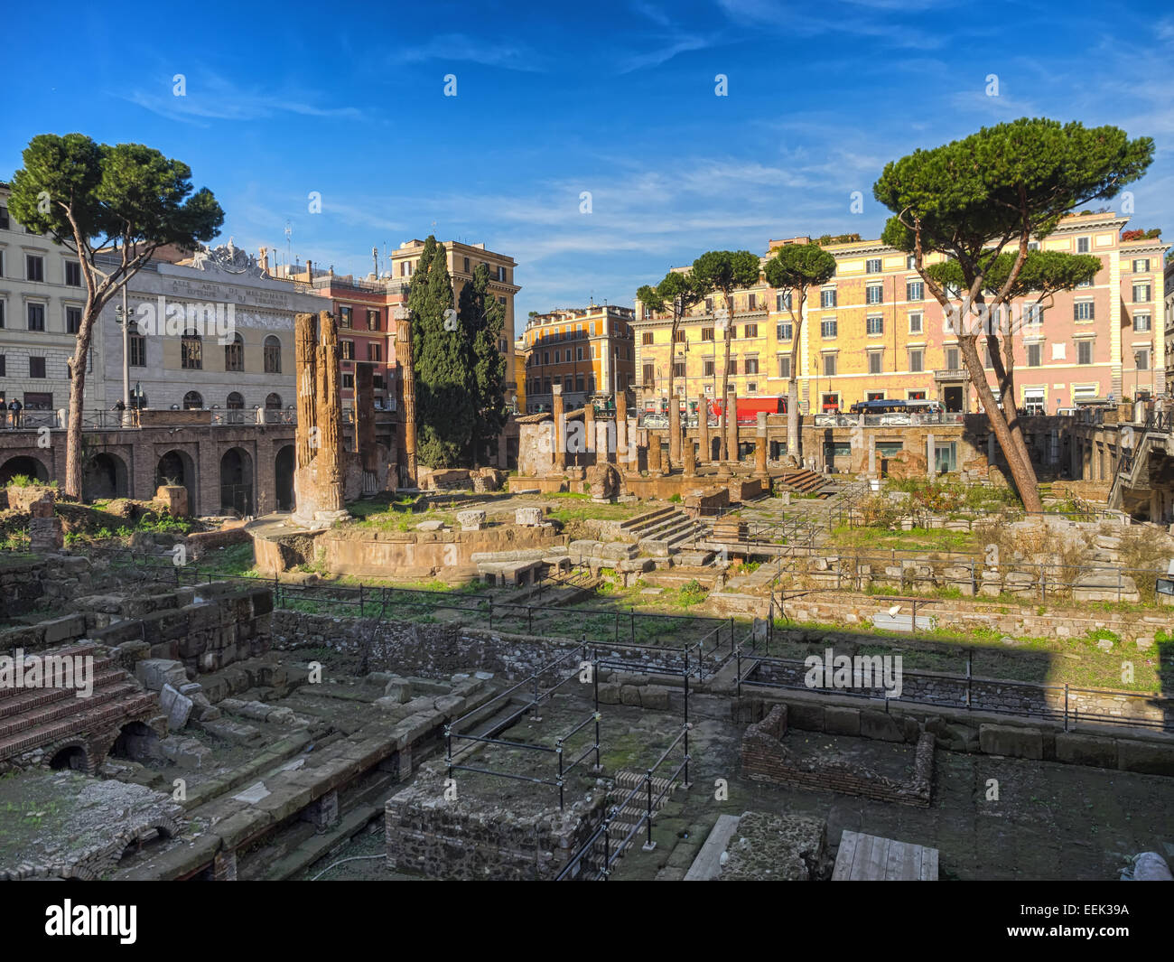 Largo di Torre Argentina à Rome, Italie Banque D'Images