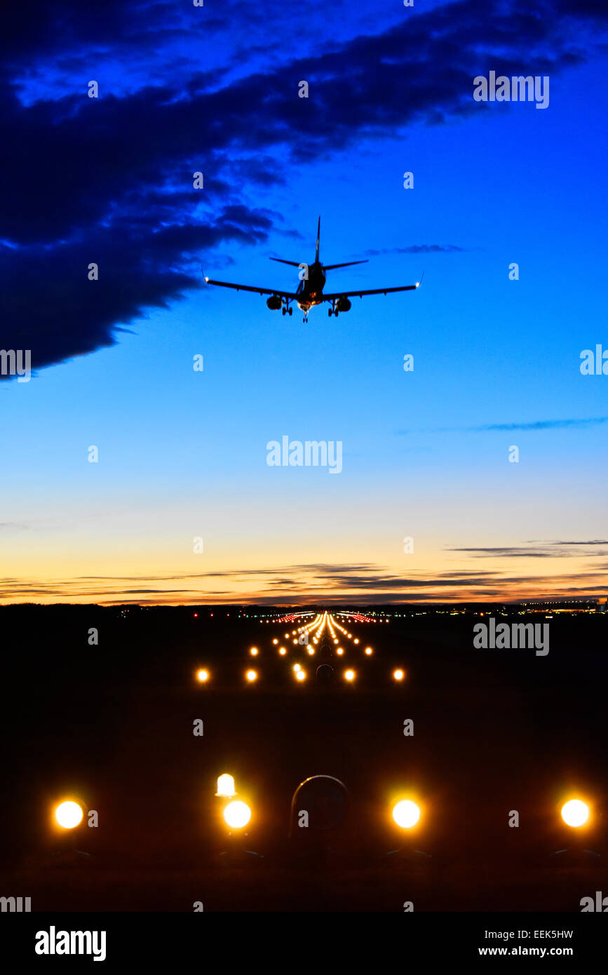 Boeing, B, l'aéroport de Munich, MUC, EDDM, Freising, Erding, Munich, Bavaria, Germany, Europe Banque D'Images