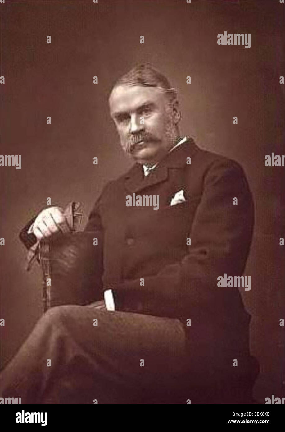 Sir William Schwenck Gilbert, par Herbert Rose Barraud Banque D'Images