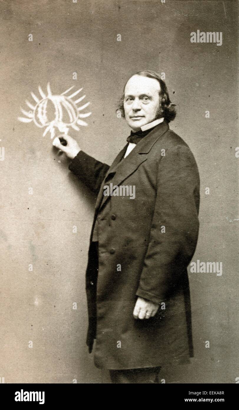 Louis Agassiz, ca 1865 Banque D'Images