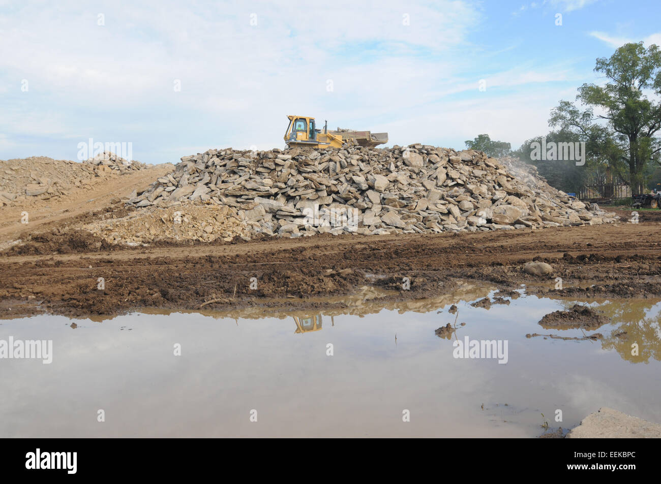 Dunes de sable de l'île d'Émeraude, North Carolina USA Banque D'Images