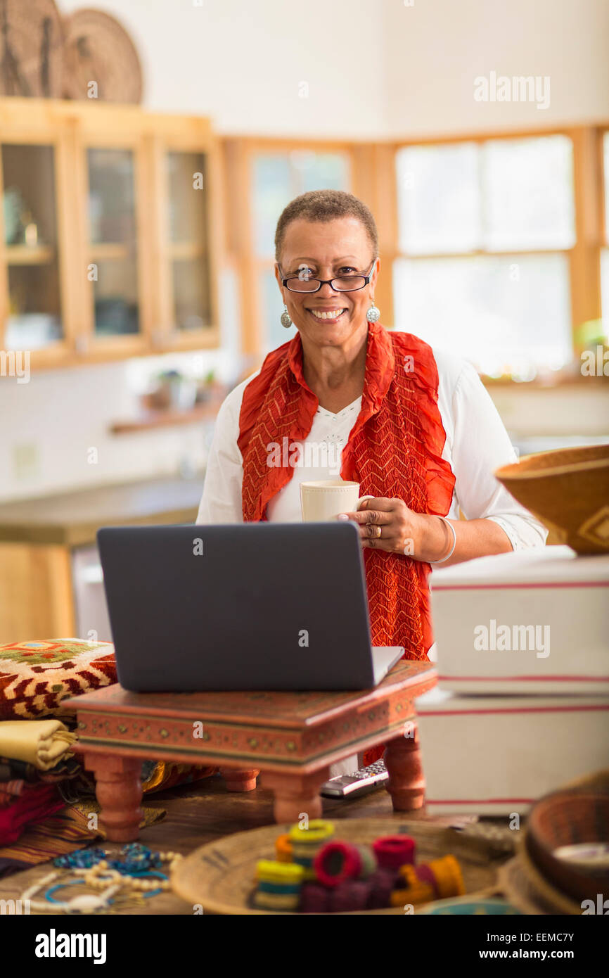 Plus mixed race woman Banque D'Images