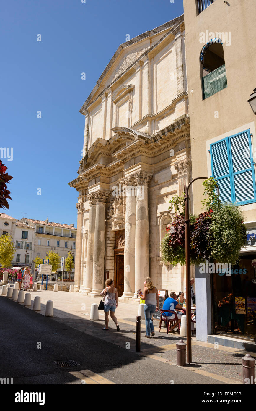 Église Sainte-Madeleine-de-l'Île de Martigues, Bouches du Rhône, PACA (Provence-Alpes-Côte d'Azur, France) Banque D'Images