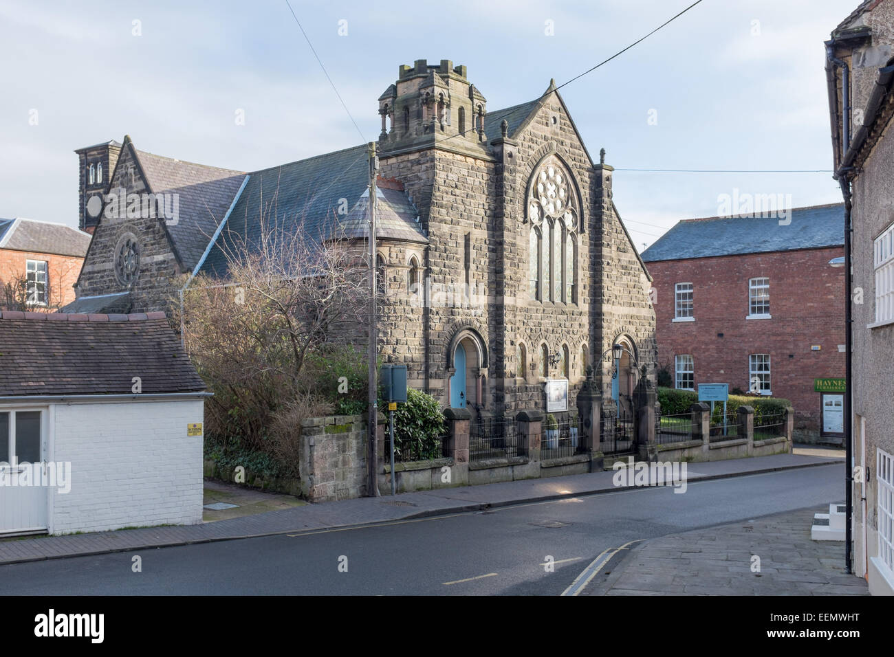 L'Église Méthodiste de Melbourne au Sud Derbyshire ville de Melbourne Banque D'Images