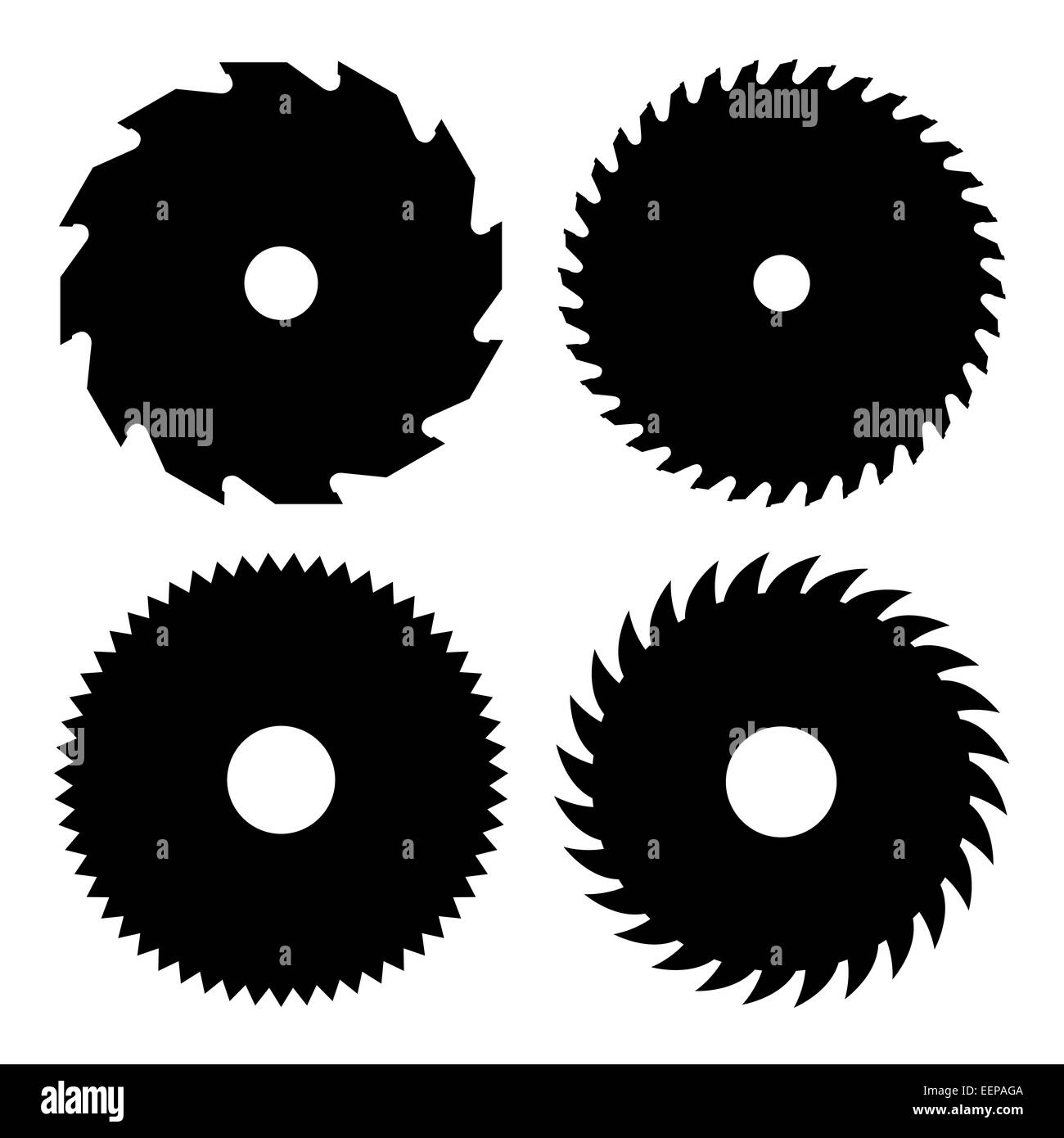 Scie circulaire Banque D'Images