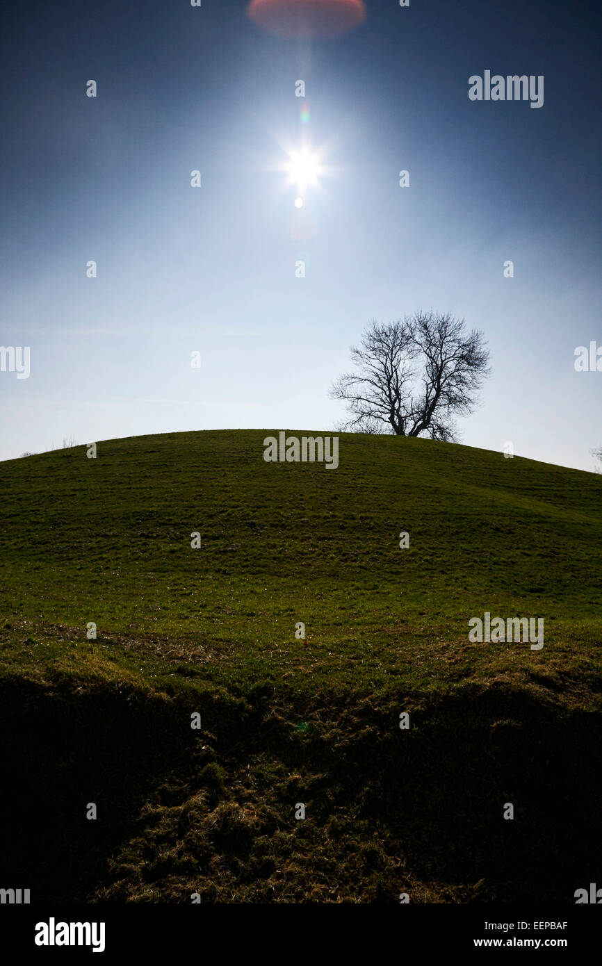 Navan fort ancienne historique site irlandais du royaume d'ulster Banque D'Images