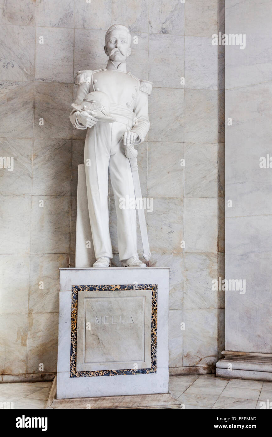 Ramón Matías Mella, los Trinitarios, sculpteur Nicholas Arrighini, l'autel de la Patria, Parque de la Independencia, (Puerta de Banque D'Images