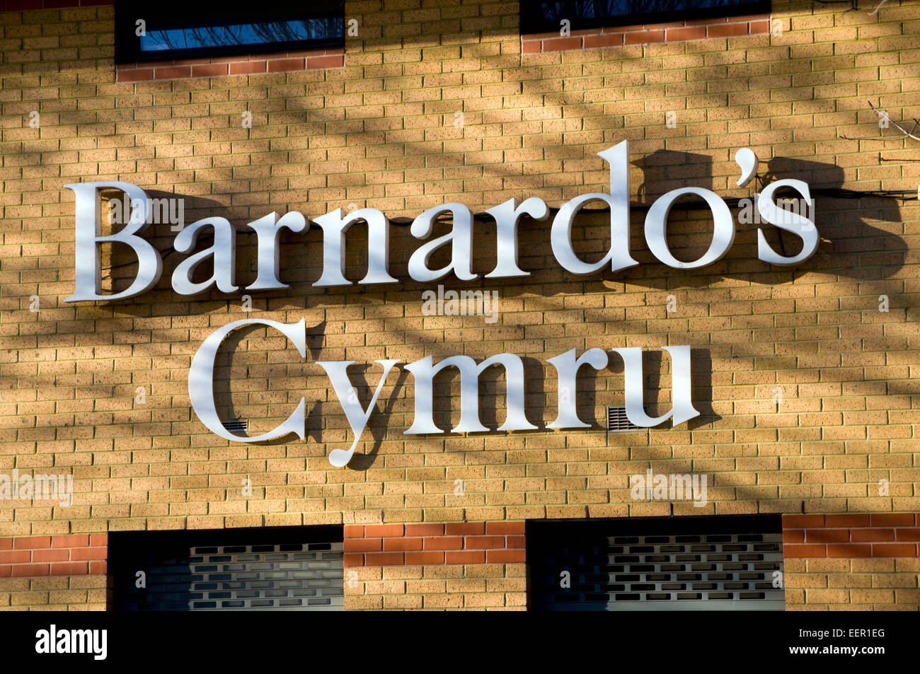 Barnardos Cymru siège, Ocean Way, Cardiff, Pays de Galles, Royaume-Uni. Banque D'Images
