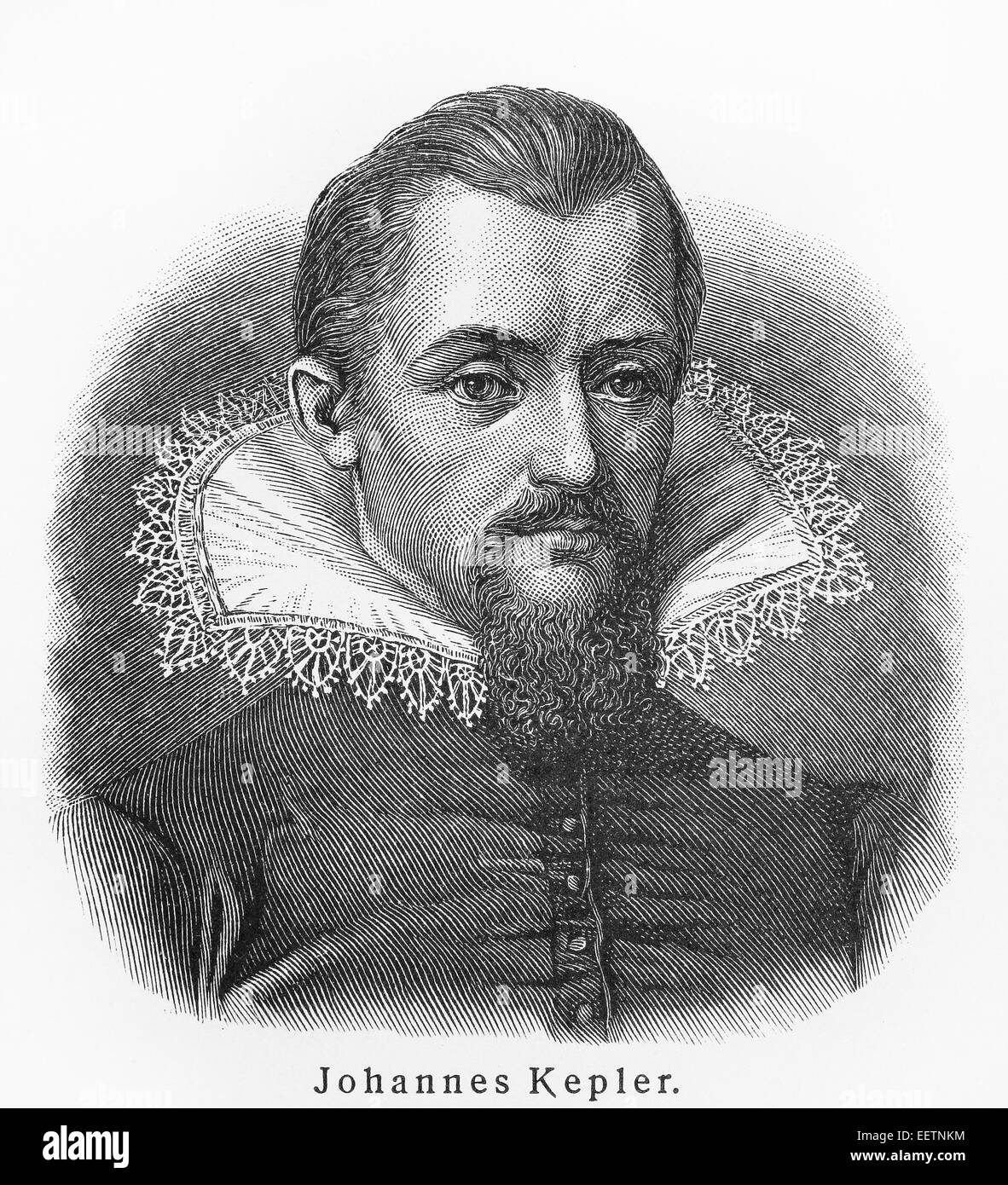 Johannes Kepler Banque D'Images