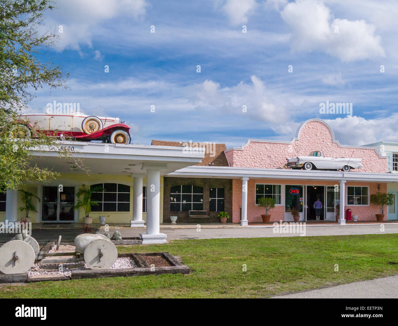 Extérieur de Sarasota Classic Car Museum à Sarasota en Floride Banque D'Images