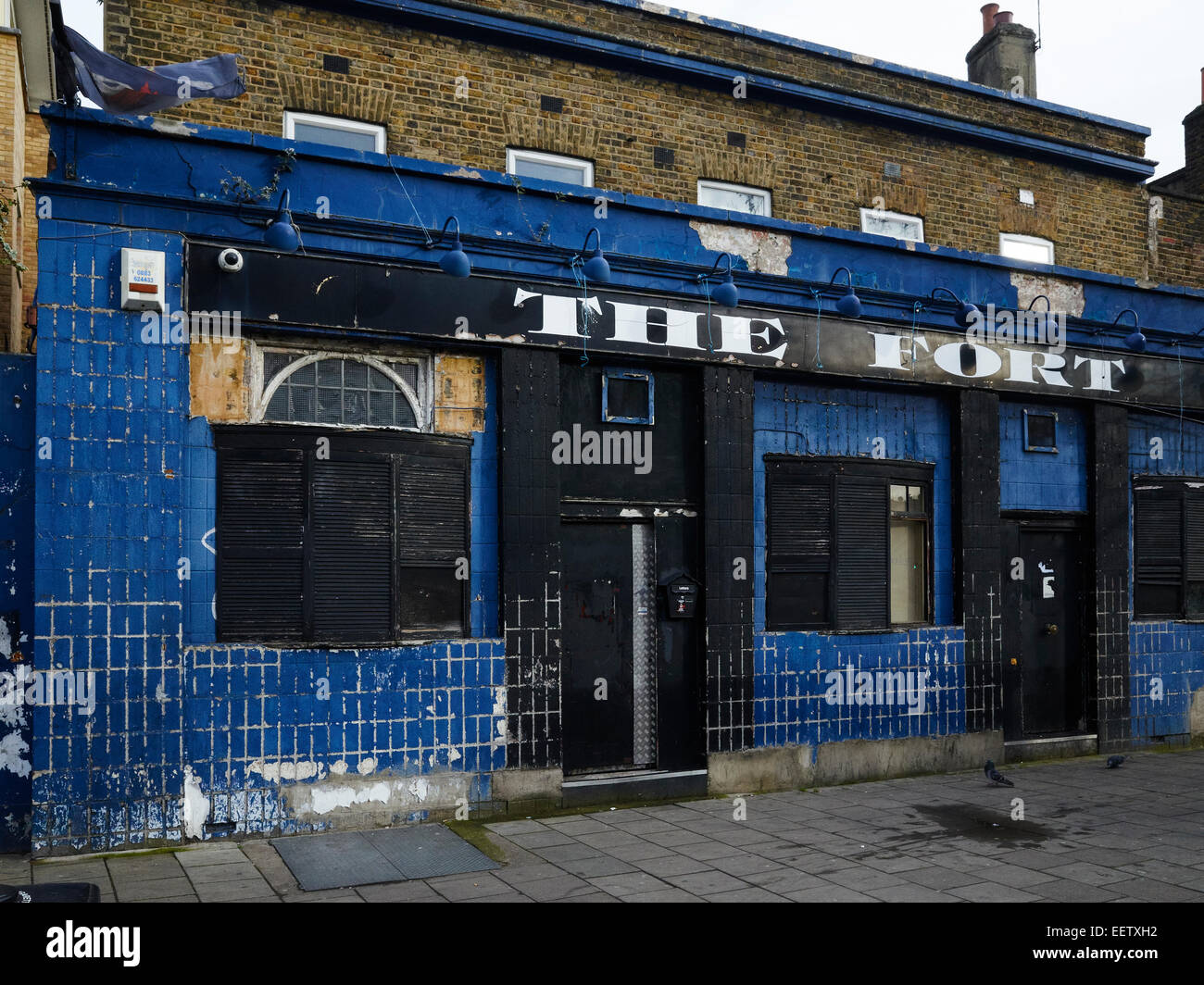 Pub à l'abandon dans le sud de Londres, UK Banque D'Images