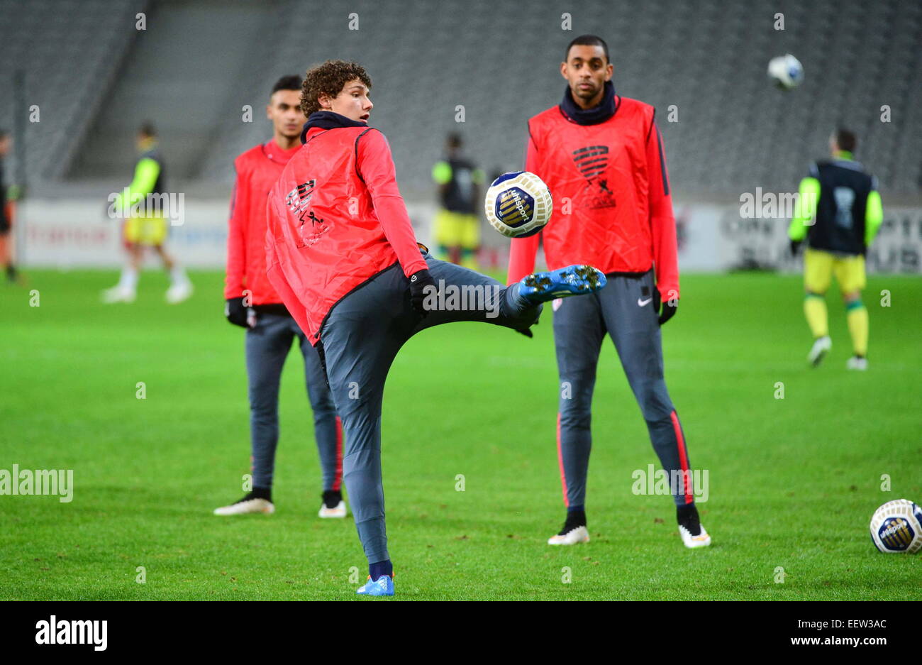 Benjamin PAVARD - 14.01.2014 - Lille/Nantes - 1/4 de Finale Coupe de la Ligue.Photo : Dave Winter/Icon Sport Banque D'Images