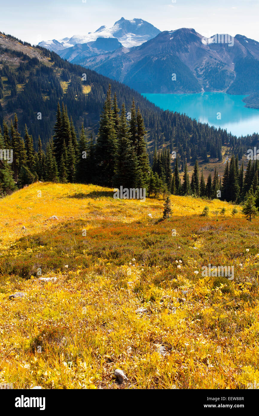 Garibaldi Lake, parc provincial Garibaldi, BC, Canada Banque D'Images