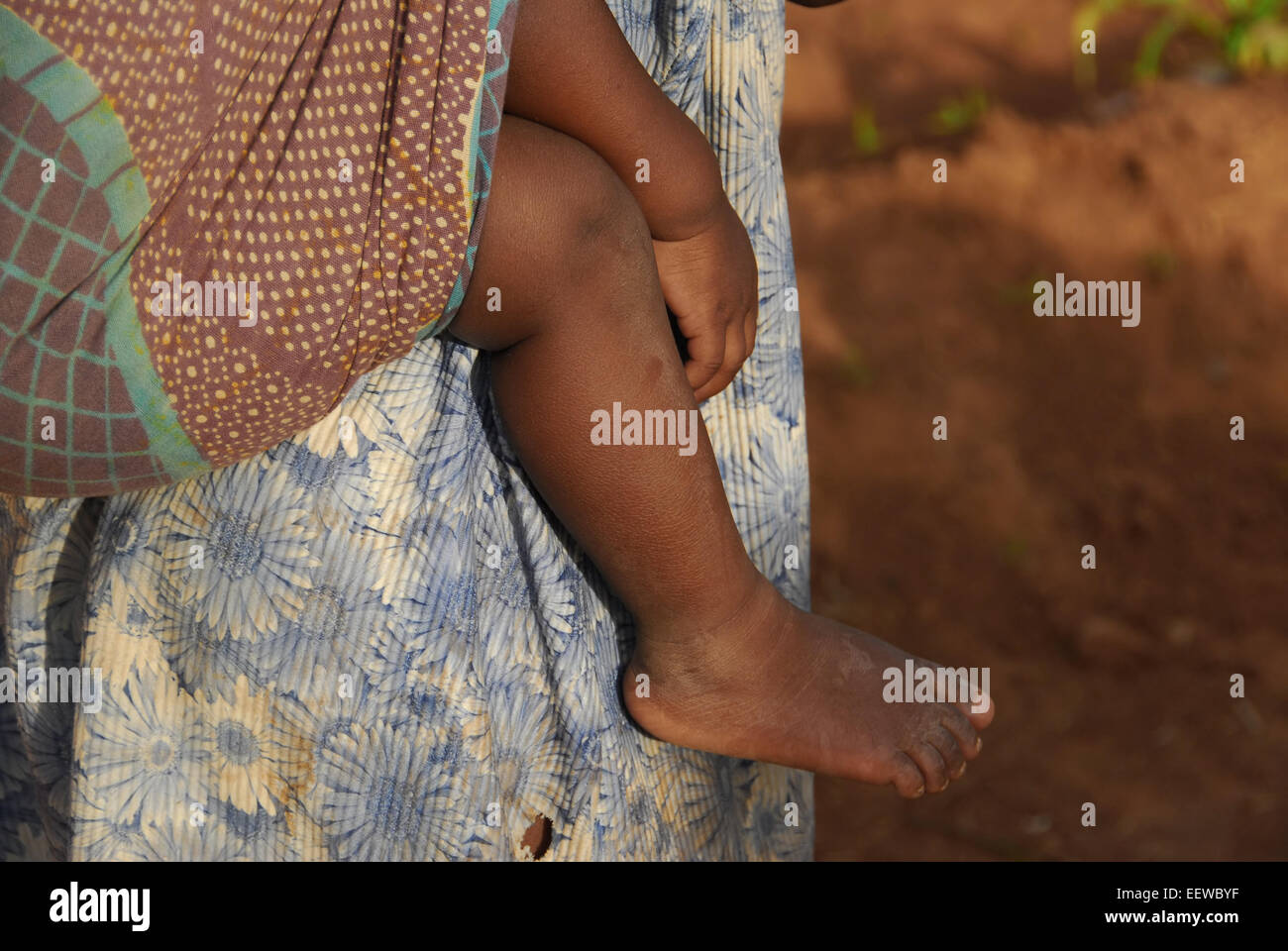 Les enfants africains Banque D'Images