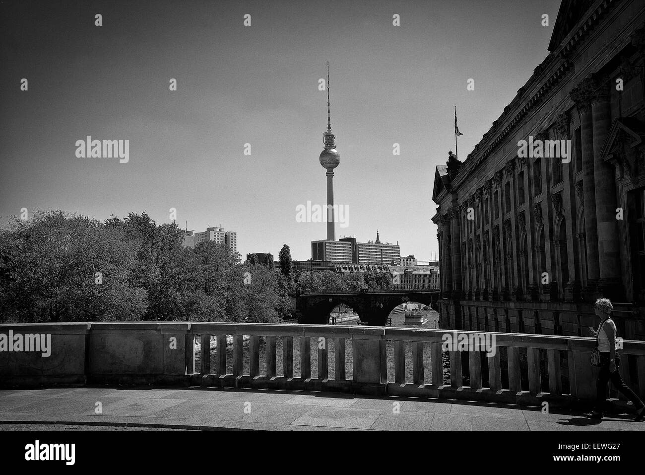 Telecafè à Berlin Banque D'Images