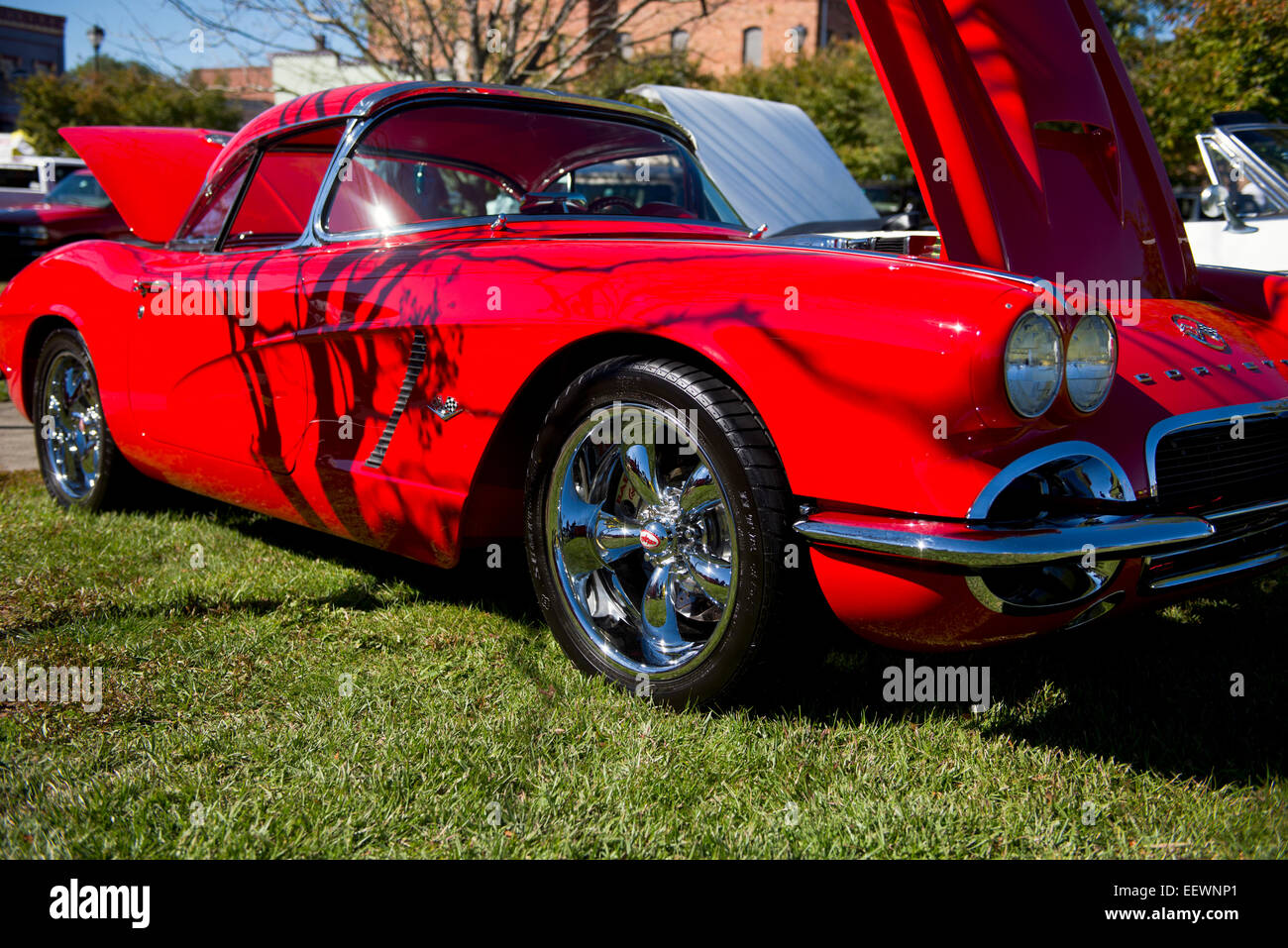 1962 Chevrolet Corvette Détail Vue de côté Banque D'Images