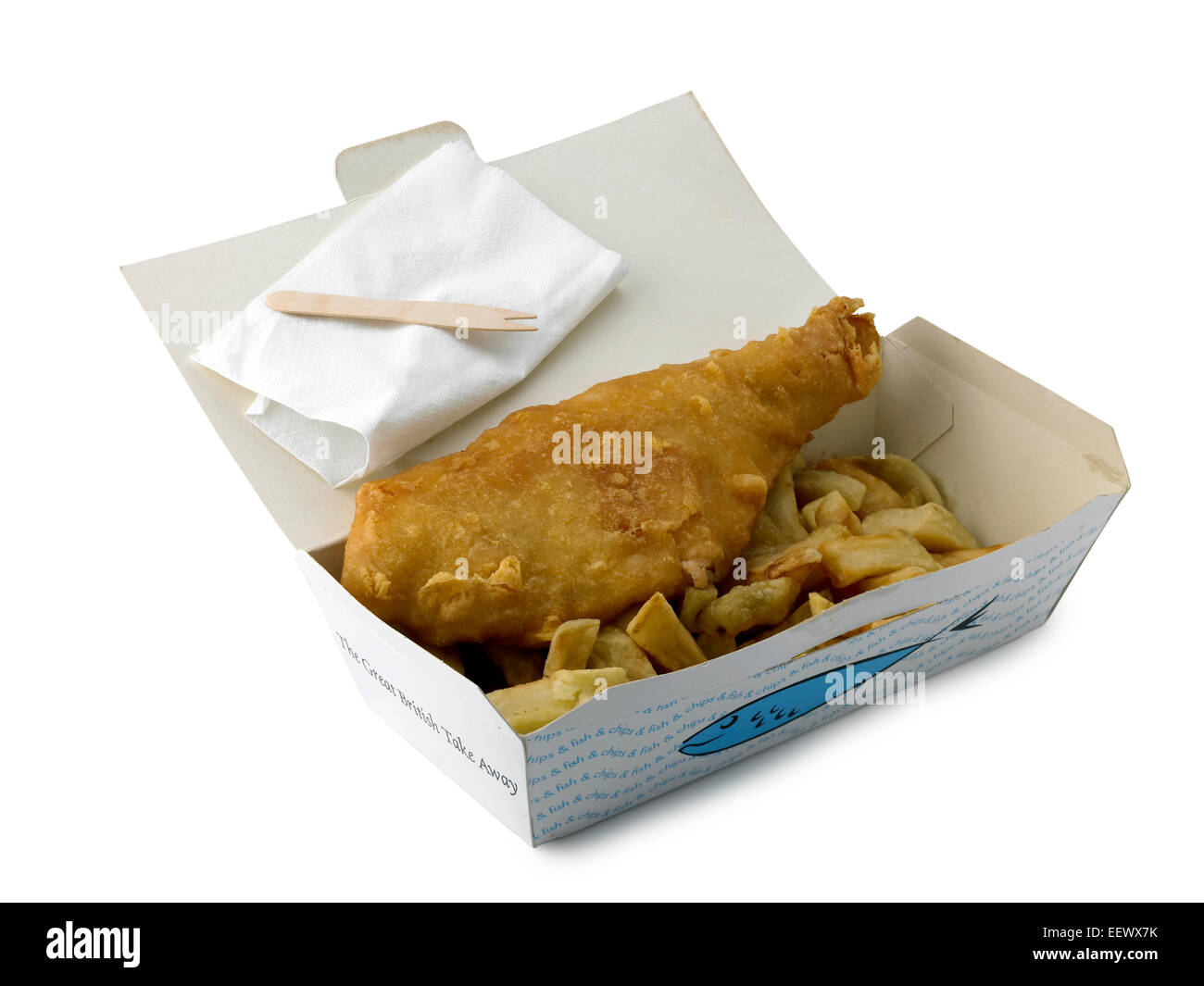 Fish &amp; chips Banque D'Images